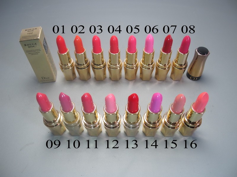 Dior Golden 16COlors Lipstick