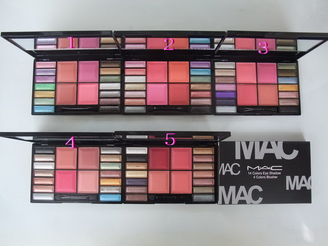 14 Color Mac Cosmetic Eyeshadow 4 Blush